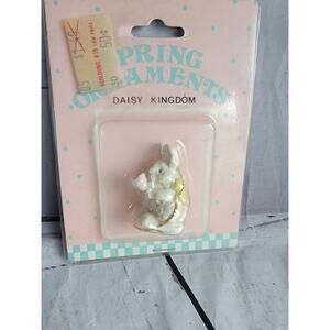 Daisy Kingdom Bunny Ornament New Old Stock